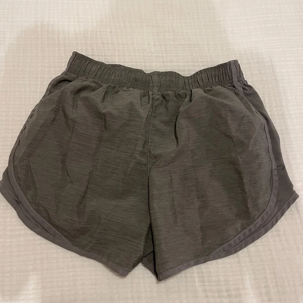 Nike Women's Charcoal Athletic Shorts - Picture 2 of 3